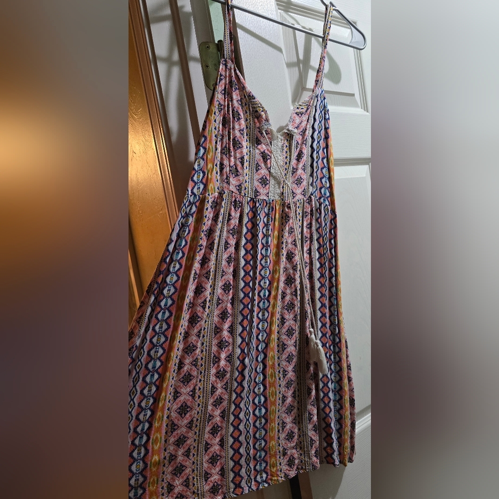 XL No Boundaries Bohemian Dress